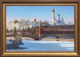 Солнечный день. Картина маслом 40х60 см. Вариант 2025 г.