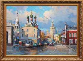 Исторический район Таганка в Москве