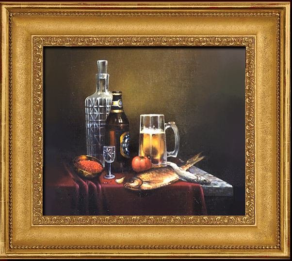 Натюрморт «На любителя», картина маслом