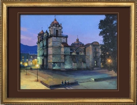 Мехико, картина маслом